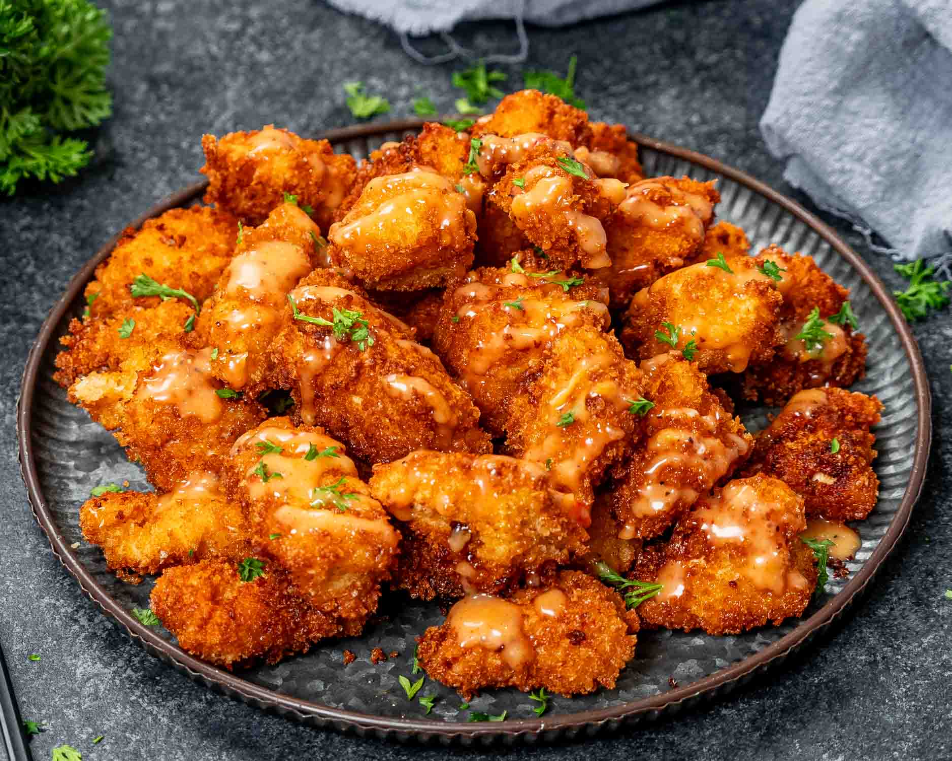 Crispy, spicy, juicy goodness packed in every bite